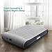 Sable Queen Size Air Mattress Inflatable Airbed with Internal Electric Pump and Pillow Comfortable Flocked Top for Camping, Travelling, or Overnight Guests