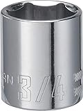 CRAFTSMAN Shallow Socket, SAE, 3/8-Inch