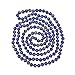 MGR MY GEMS ROCK! 60 Inch 8MM Polished Genuine Sodalite Multi-layer Long Endless Infinity Beaded Necklace.