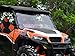 SuperATV Scratch Resistant Vented Windshield for 2016+ Polaris General 1000 | 2017+ General 4 | 1/4