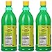 Lucy’s Family Owned - Lemon Juice, 32 oz. Bottle (Pack of 3)