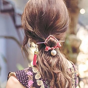 Amazon Com Bob Hair Plug Classical Chinese Style Dish Made