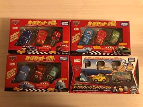 トミカ 休日 カーズセット 4点セット チームマックィーンとピットクルーセット