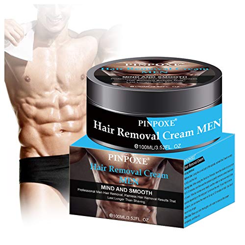 Hair Removal Cream for Men, Depilatory Cream, Prevent Hair Growth, No Irritation, Painless Hair