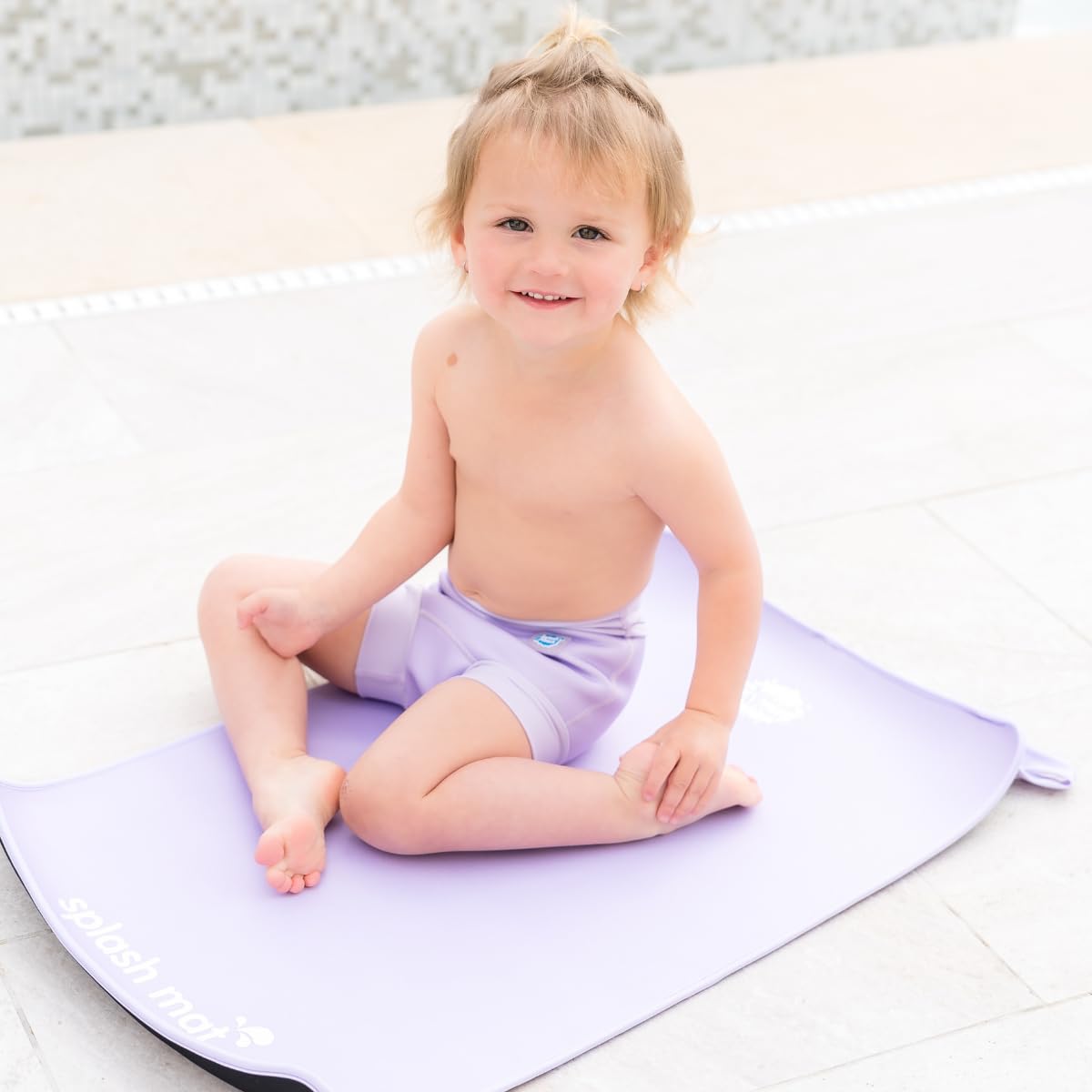 Splash About Happy Nappy Reusable Swim Diaper, Lilac, 3-4 Years