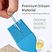 cyrico Silicone Basting Brush Pastry Brush Set of 5 Cooking Brushes for Oil Baking, Spread Butter Sauce Marinades for Grilling Barbecue Kitchen Heat Resistant, Dishwasher Safe