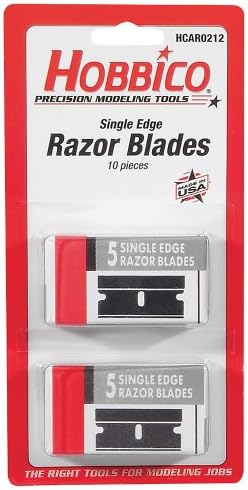 Hobbico Single Edge Razor Blades (10-Piece)