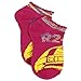 Star Wars Girls and Women's 6 pk Ankle Socks (6-8 Girls (Shoe: 10.5-4), Neon Star Wars)