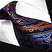S&W SHLAX&WING Men's Ties Neckties Navy Dark Blue Paisley Extra Long Size 63