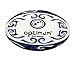 Optimum Tribal Rugby Ball - Black/Blue/White, Mini