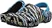 crocs Kids' Classic Graphic K Clog,black,2 M US Little Kid