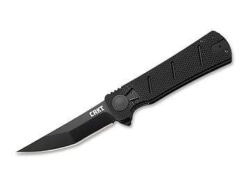 CRKT Unisex – Erwachsene Goken Taschenmesser, schwarz, 21,8 cm