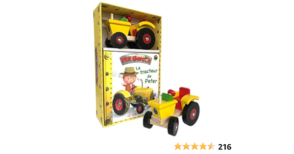 Le Tracteur De Peter Coffret Vehicule P Tit Garcon French Edition Beaumont Emilie Belineau Nathalie Nesme Alexis Amazon Com Books