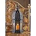 Gifts & Decor Yellow Black Moroccan Lantern Light Glass Centerpiece