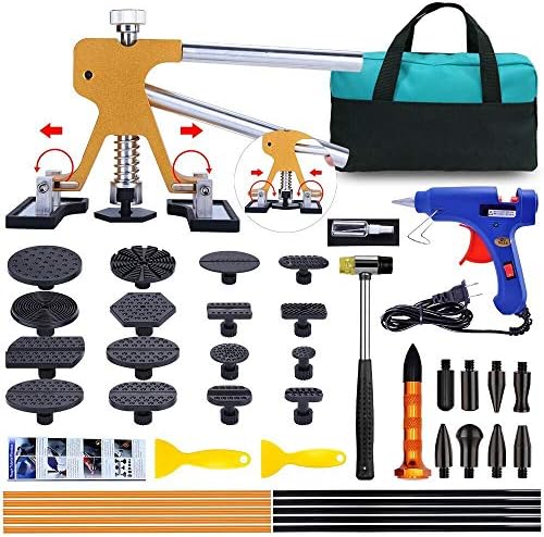 Gliston デントリペアツール デントリフター ゴムハンマー 車の凹み直し 修復工具 バキュームリフター