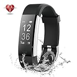 Fitness Tracker, NOVETE Activity Tracker with Heart Rate Monitor, IP67 Waterproof Bluetooth Smart Watch, Wireless Smart Bracelet with Sleep Monitor Pedometer Wristband for Android and iOS Smartphone
