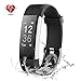NOVETE Fitness Tracker, Activity Tracker with Heart Rate Monitor, IP67 Waterproof Smart Watch, Wireless Smart Bracelet with Sleep Monitor Pedometer Wristband for Android and iOS Smartphone