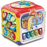 VTech Sort & Discover Activity Cube - Educational Baby Toy With Lights, Sounds & Shapes