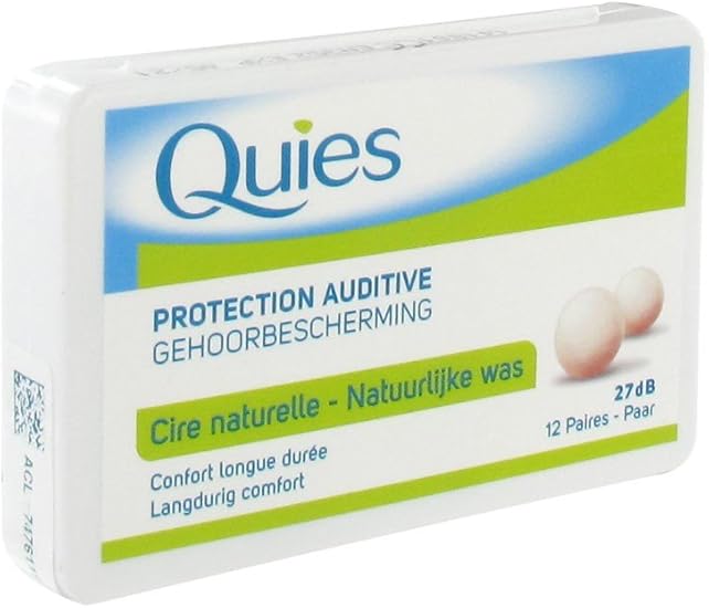 Quies Protection Auditive Earplugs - 8 Pairs