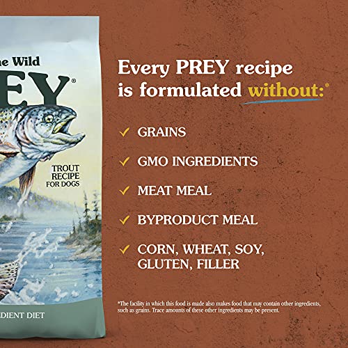 Taste of the Wild Prey Real Meat High Protein Trout Limited Ingredient