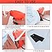 VIBOLA Price Tag Gun, Tagging Gun for Clothings Tag Attacher Gun Price Label Gun Clothes Labeler with 5 Standard Needles & 1500 (+500 Extra) Pcs Barbs Fasteners (1500)