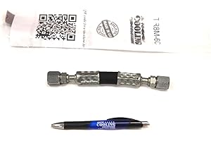 Auto Cooling Solutions AC Line Repair Kit - 8mm OD, Steel/Aluminum, 6" Length, Silver, 1 Kit