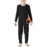 American Trends Kids Thermal Underwear Set Ultra Soft Kids Long Johns Sets Toddler Base Layer for Boys Girls