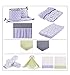 Balboa Baby Lavender Poppy Collection Deluxe Four Piece Bumper - Lavender Poppy