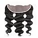 Star Show Virgin Hair Body Wave with Frontal Human Hair with Frontal Malaysian Virgin Hair with Frontal 14 16 18 with 14 Inch Frontal Free Part Natural Color