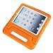 BMOUO ShockProof Convertible Handle Light Weight EVA Protective Stand Kids Case for Apple iPad 4, iPad 3 and iPad 2 - Orange