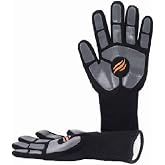Blackstone&reg; Griddle Gloves, Black &amp; Grey, One-Size-Fits-Most | Blackstone&reg; 5558 Silicone Palm Pads, Heat Resistant up to 500 degrees, Easy Grip, Cooking Accessory