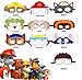 Puppy Party Birthday Masks for Paw Patrol Toys-Party Supplies for Kids (Set of 10)