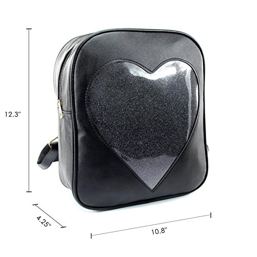 2019 Summer Candy Backpacks Transparent Love Heart Shape Pu Leather School Bags Purse Lovely Ita Bag 2019 Summer Candy Backpacks Transparent Love Heart Shape Pu Leather School Bags Purse Lovely Ita Bag