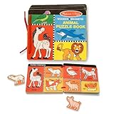 Melissa & Doug Animal Puzzle Book