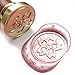 UNIQOOO Cherry Blossom Sakura Flowers Wax Seal Stamp - Perfect Decoration for Wedding Invitations, Envelops Cards, Gift Wrapping, Snail Mails, Wine Packages, Letter Sealing, Gift Ideas