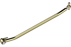 Durotrak Track Bar By Metalcloak, Front, Solid Chromoly, Compatible with TJ/LJ/XJ, Adjustable for Length, Durotrak Bushing, Precision Locking Nut, Made in the USA