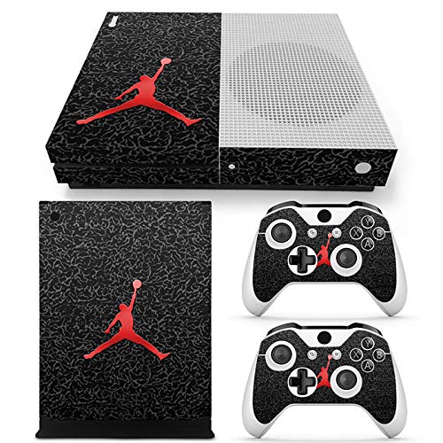 MagicSkin Vinyl Skin Sticker Cover Decal for Microsoft Xbox One Slim S Console and Remote Controllers