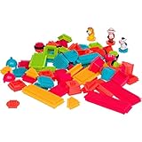 Building Blocks Set for Toddlers - Educational Toys for 2+ Years Old - 100 Pieces + 3 Bonus Figures