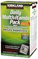 Kirkland Signature Daily Multivitamin Pack with Asian Ginseng Extract and B-50 Vitamins, 100-Count Pakettes