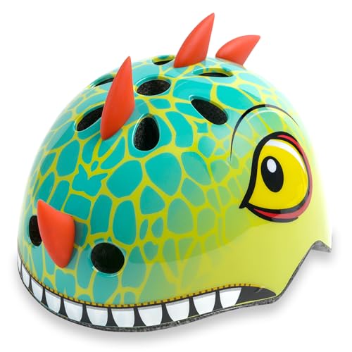 Kids Toddler Bike Helmet, Adjustable and Multi-Sport for Child Boys and Girls, 2 Sizes