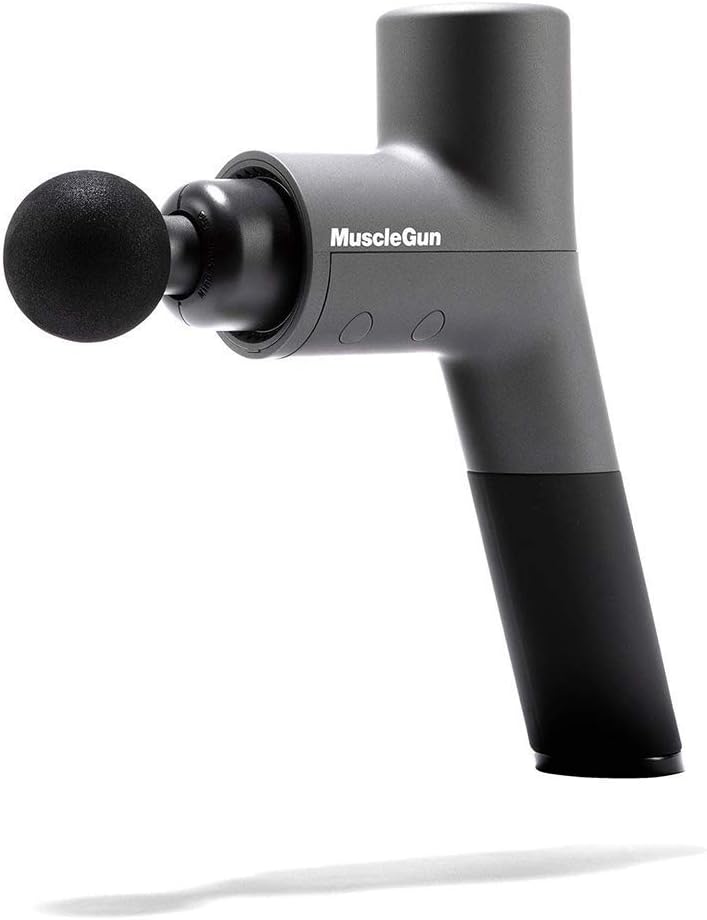 MuscleGun Carbon Massage Gun. Pro Grade Percussive Massage Device, 300
