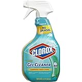 Clorox Gel Cleaner with Bleach, Splash-Free -  30 Ounce Spray Bottle