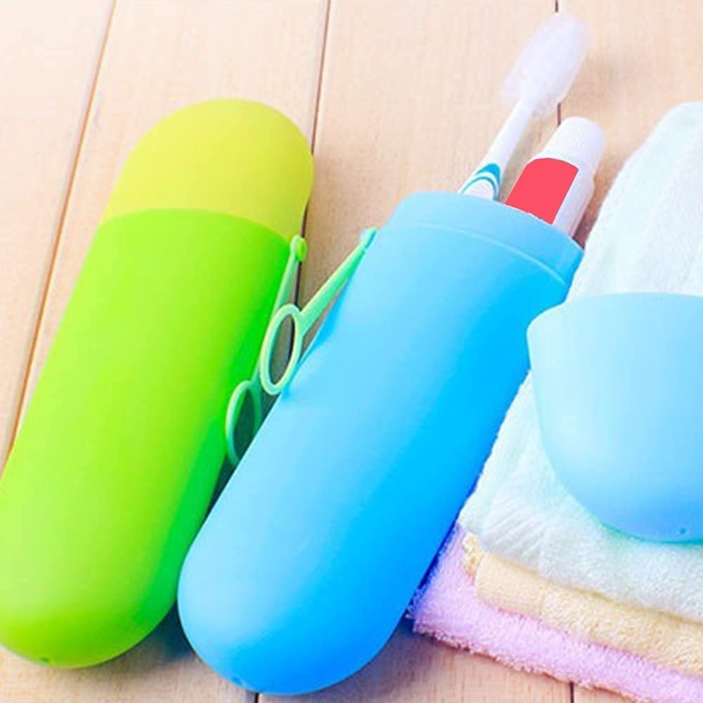 HaRvic Portable Toothbrush Case Storage Box 2 PCs Travel Toothbrush