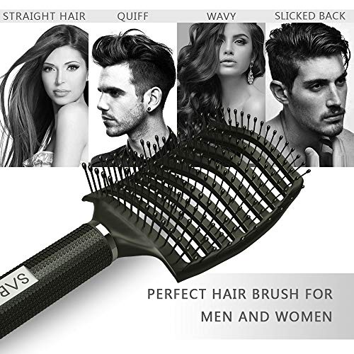 Hair Brushes Curved Vent Brush for Blow Drying Detangling Massage