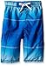Kanu Surf Boys' Vector Plaid Swim Trunks