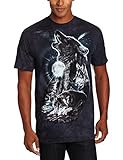 The Mountain Men's Bark At The Moon Short Sleeve T-Shirt,Dark Blue,XX-Large