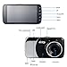 NEXGADGET Dual Lens Dash Cam Full HD 1080P Front + VGA Rear Lens 170°+ 120° Super Wide Angle Car Dashboard Camera with 4.0