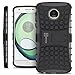 Motorola Moto Z Play Case, Moto Z Play Droid Case, CoverON [Atomic Series] Hybrid Armor Cover Tough Protective Hard Kickstand Phone Case for Motorola Moto Z Play Droid / Z Play - Black