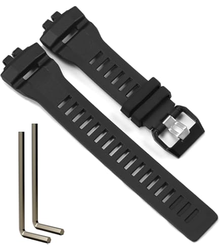 Shangshi Rubber Band Strap Watch Band For Casio GBD-200 GBD 200