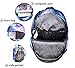 Lmeison Anime Cartoon Luminous Backpack with USB Charging Port and Lock &Pencil Case Daypack Shoulder Rucksack Laptop Bag (SkyBlue-Emo)